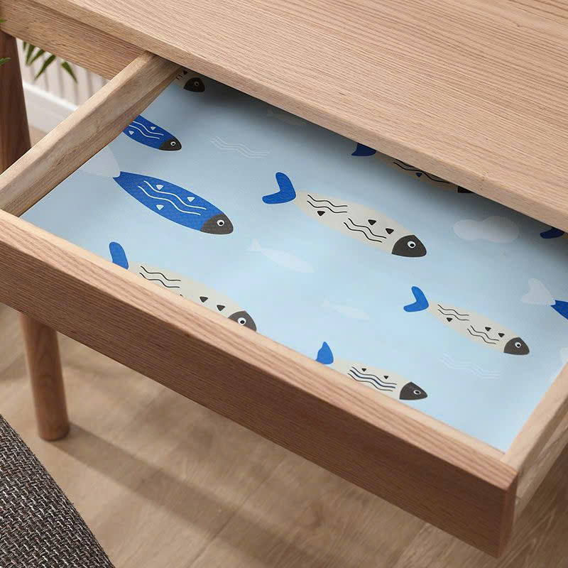 Cuộn giấy lót ngăn kéo tủ bằng Eva chống thấm nước chống trượt size 45x150 cm (1 cuộn)