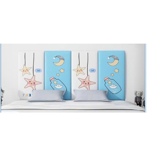 Miếng Xốp Dán Tường Chống Va Đập Cho Bé Hình Hoạt Dễ Thương (Set 4 Tấm)