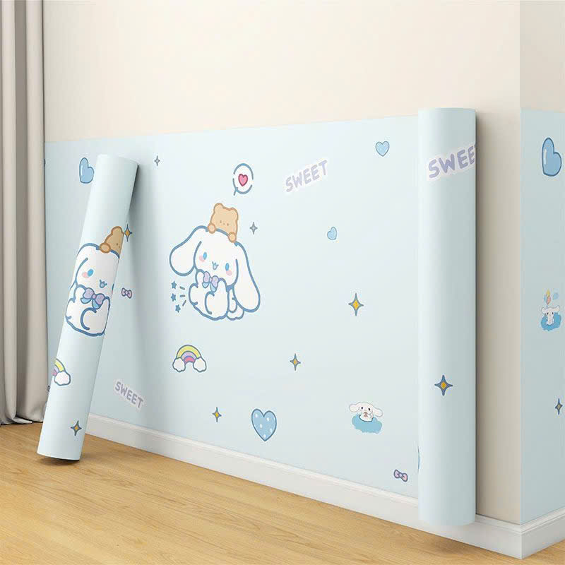 Miếng dán bảo vệ chân tường chống ẩm mốc hoạt tiết dễ thương khổ 60cm