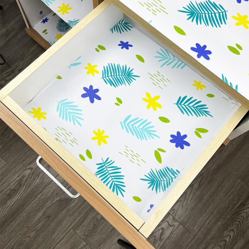 Cuộn giấy lót ngăn kéo tủ bằng Eva chống thấm nước chống trượt size 45x200 cm (1 cuộn)