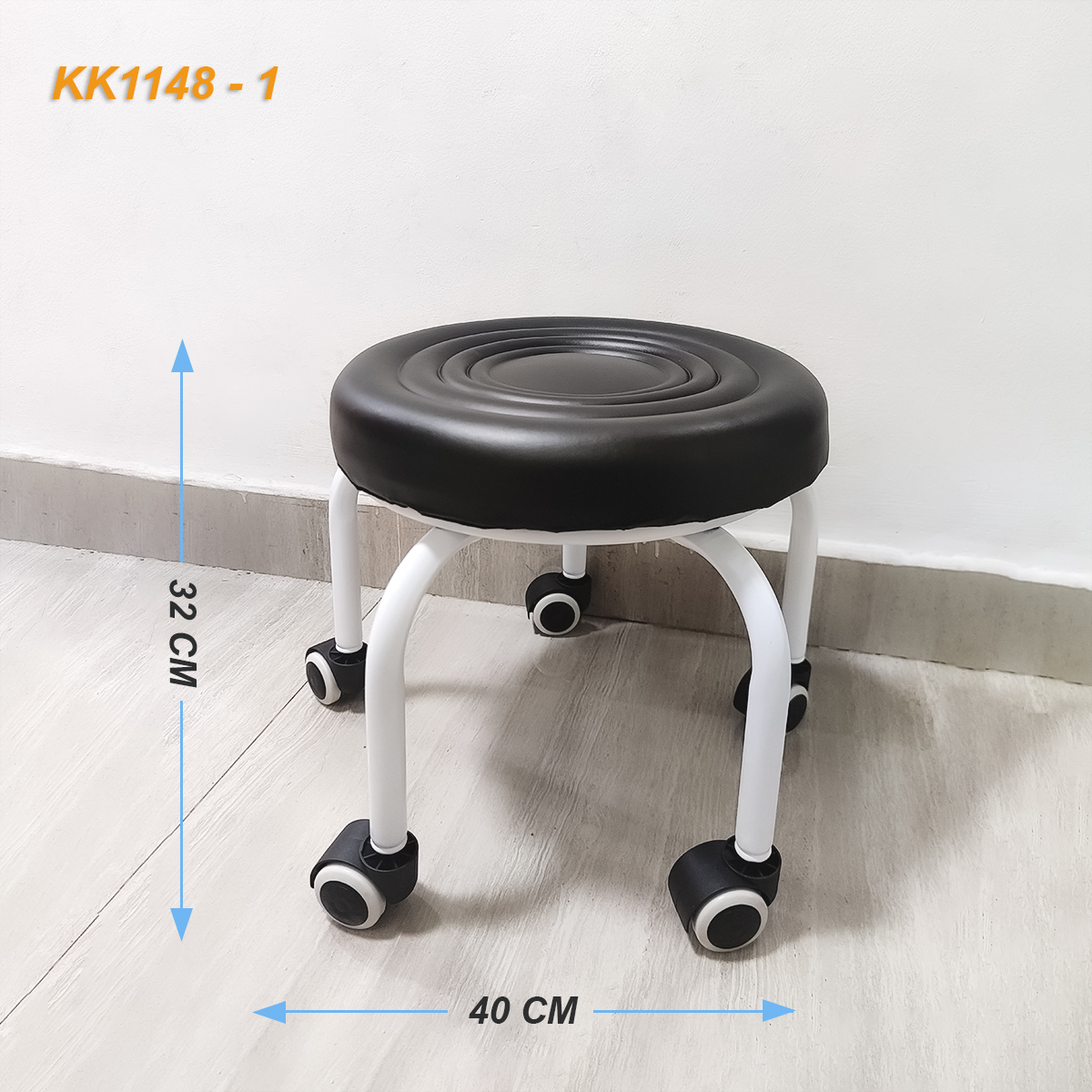 GHẾ BỆT TRÒN XOAY 360 ĐÓNG HÀNG, LÀM NAIL