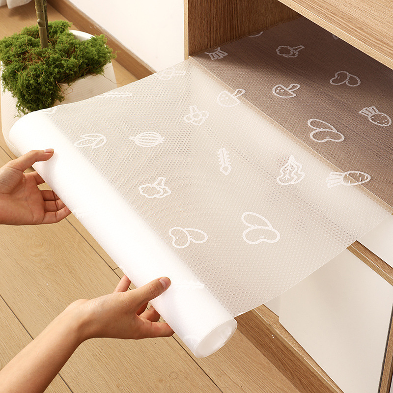 Cuộn giấy lót ngăn kéo tủ bằng Eva chống thấm nước chống trượt size 45x300 cm (1 cuộn)