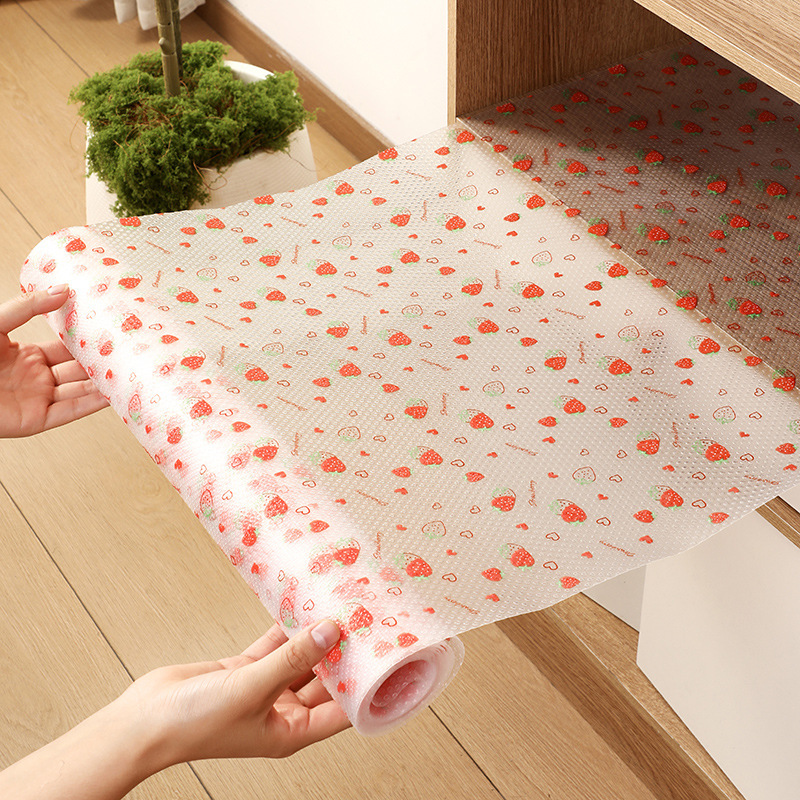 Cuộn giấy lót ngăn kéo tủ bằng Eva chống thấm nước chống trượt size 45x300 cm (1 cuộn)