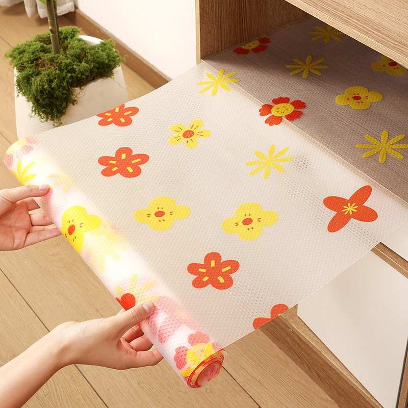 Cuộn giấy lót ngăn kéo tủ bằng Eva chống thấm nước chống trượt size 45x300 cm (1 cuộn)