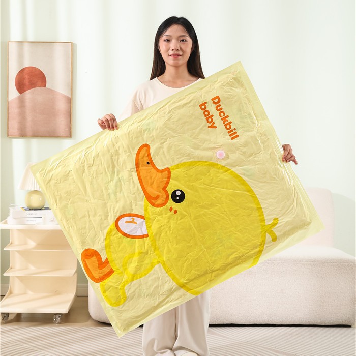 Túi hút chân không đựng chăn, quần áo, ga gối hình vịt con