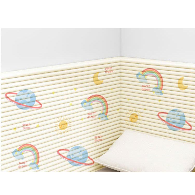 Cuộn Xốp Dán Tường Chống Va Đập Cho Bé Hình Hoạt Dễ Thương size 20x200 cm (1 cuộn)