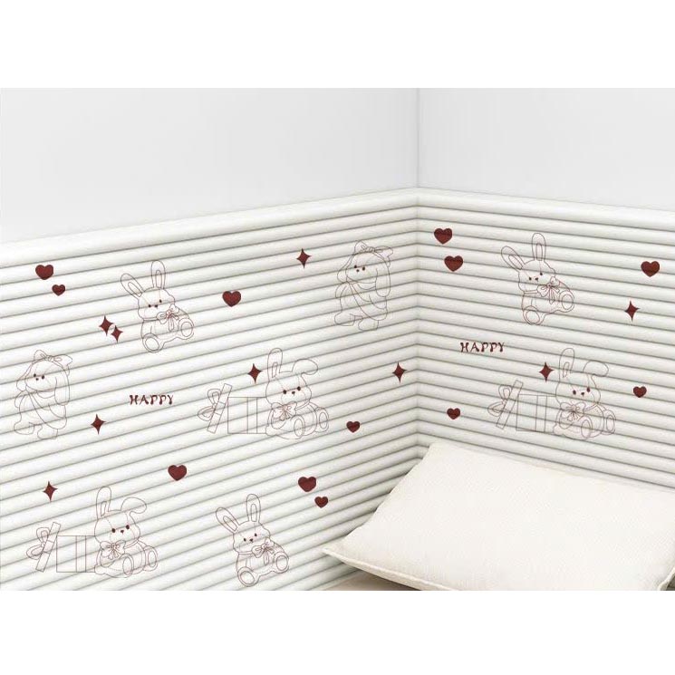 Cuộn Xốp Dán Tường Chống Va Đập Cho Bé Hình Hoạt Dễ Thương size 20x200 cm (1 cuộn)