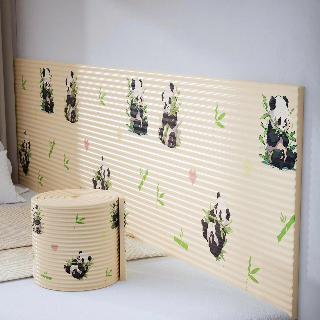 Cuộn Xốp Dán Tường Chống Va Đập Cho Bé Hình Hoạt Dễ Thương size 20x200 cm (1 cuộn)