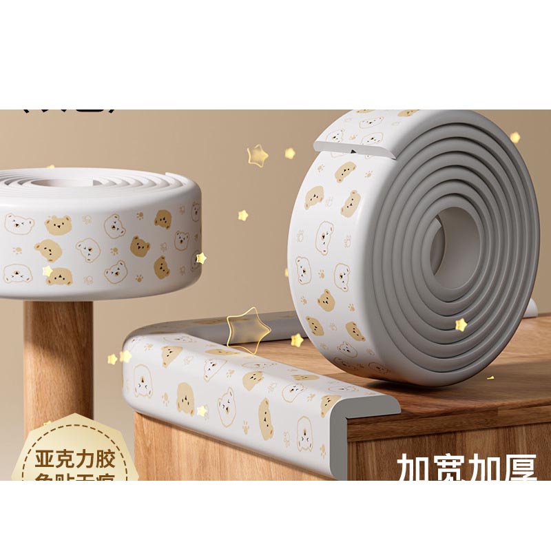 Cuộn Xốp Bọc Cạnh Bàn Chống Va Đập Cho Bé – Họa Tiết Dễ Thương (1 cuộn 8x200 cm)