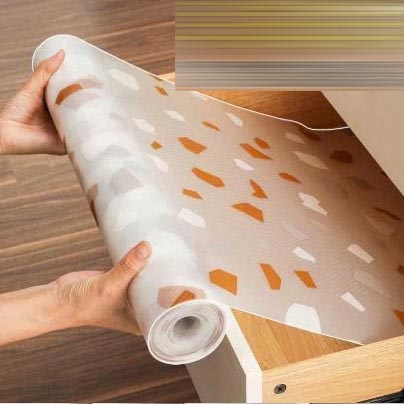 Cuộn giấy lót ngăn kéo tủ bằng Eva chống thấm nước chống trượt size 45x300 cm (1 cuộn)