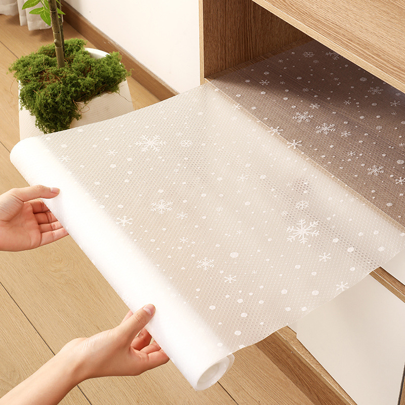 Cuộn giấy lót ngăn kéo tủ bằng Eva chống thấm nước chống trượt size 45x300 cm (1 cuộn)