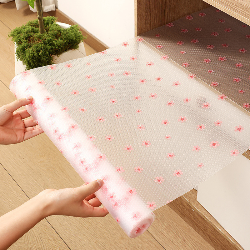 Cuộn giấy lót ngăn kéo tủ bằng Eva chống thấm nước chống trượt size 45x300 cm (1 cuộn)