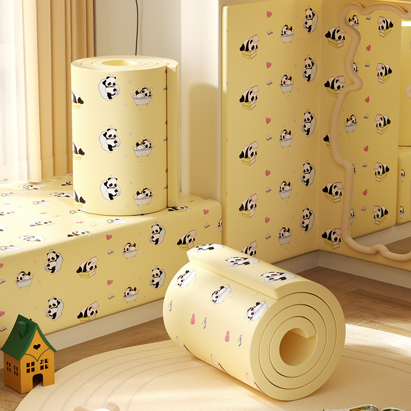 Cuộn Xốp Dán Tường Chống Va Đập Cho Bé Hình Hoạt Dễ Thương size 20x200 cm (1 cuộn)