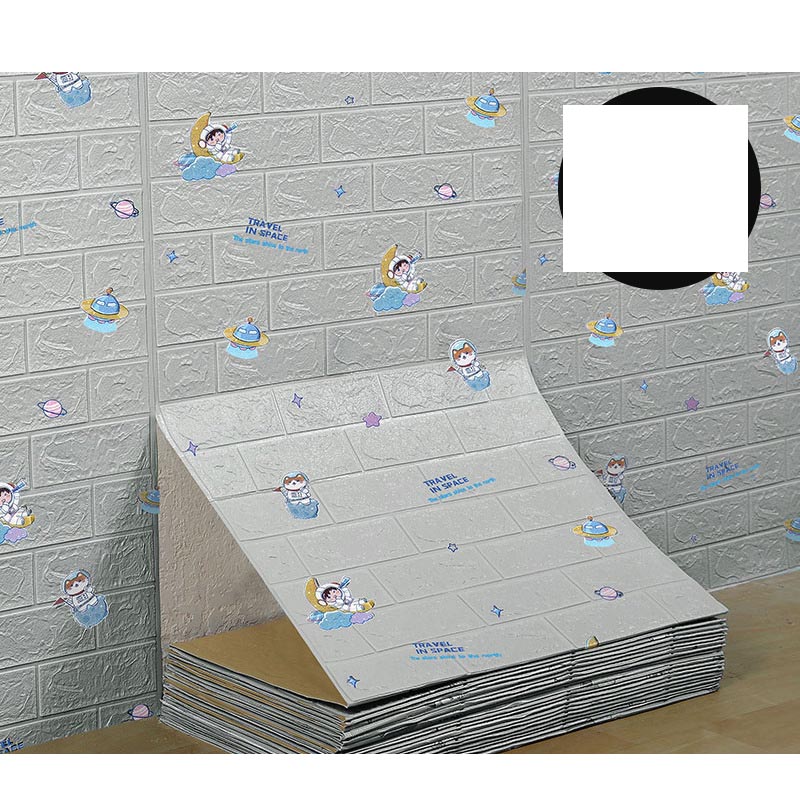 Miếng dán tường xốp 3D hình thú dễ thương cho bé – Trang trí phòng ngủ, phòng chơi