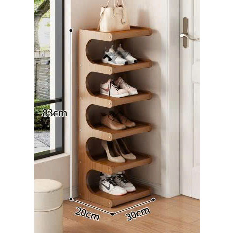 Kệ đựng giày dép 5 tầng nhỏ gọn tiết kiệm diện tích