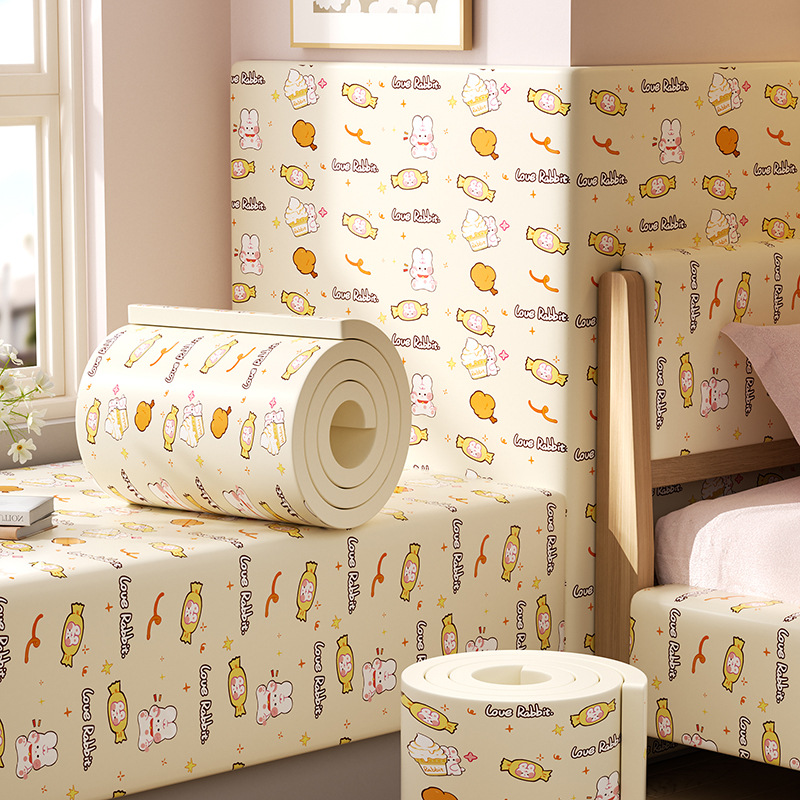 Cuộn Xốp Dán Tường Chống Va Đập Cho Bé Hình Hoạt Dễ Thương size 20x200 cm