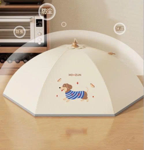 Màng che thực phẩm tự bung dạng lưới gấp gọn chống côn trùng, bụi bẩn size 80cm