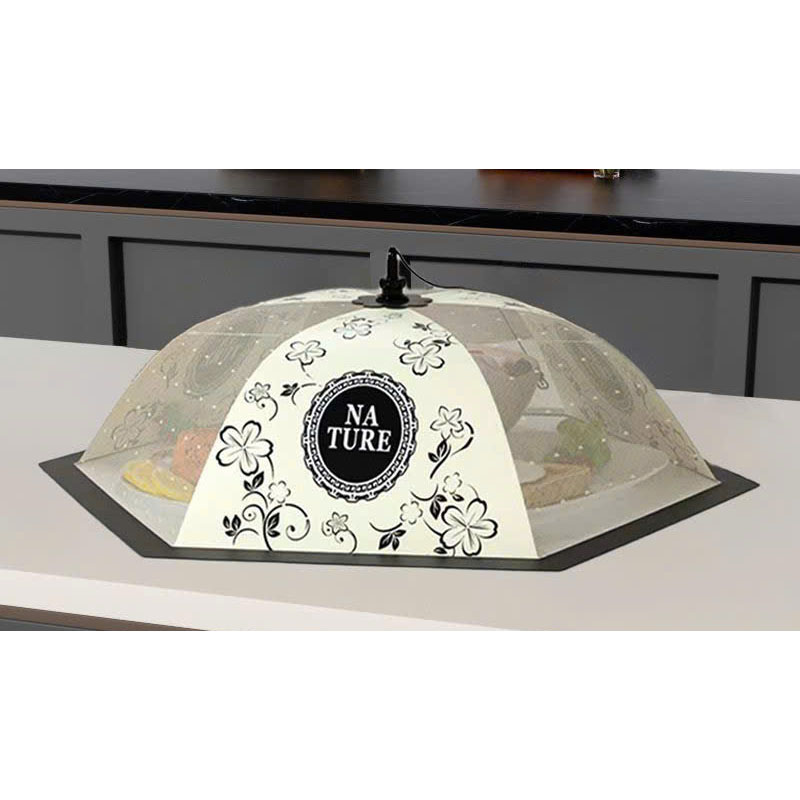 Màng che thực phẩm tự bung dạng lưới gấp gọn chống côn trùng, bụi bẩn size 80cm