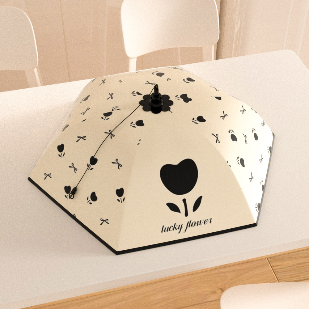 Màng che thực phẩm tự bung dạng lưới gấp gọn chống côn trùng, bụi bẩn size 80cm