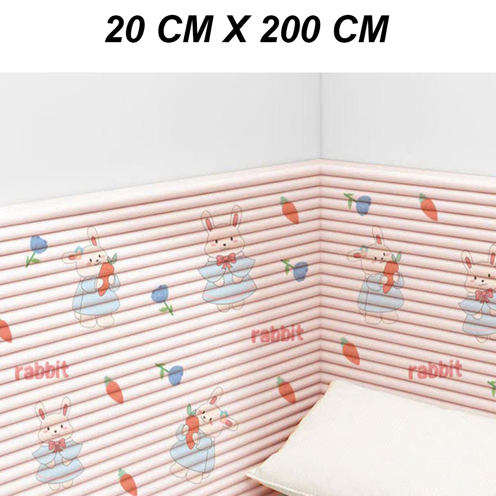Cuộn Xốp Dán Tường Chống Va Đập Cho Bé Hình Hoạt Dễ Thương size 20x200 cm (1 cuộn)