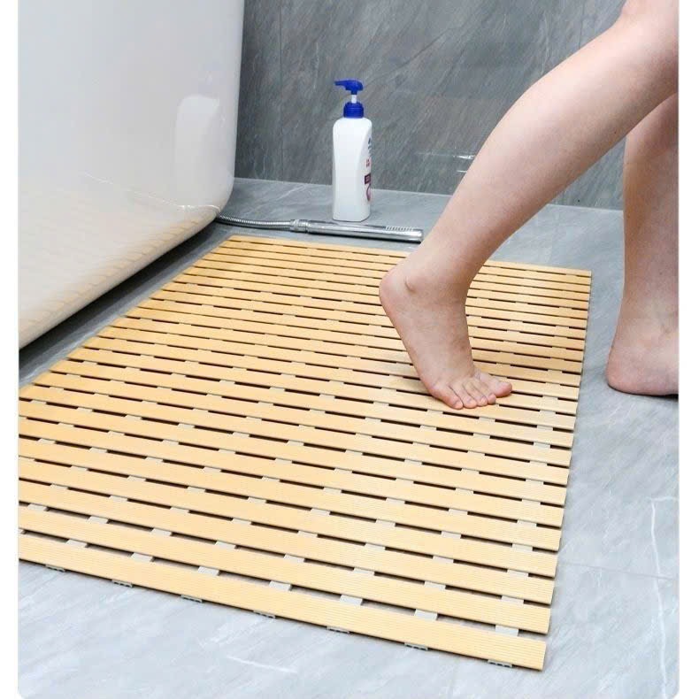 Thảm Nhựa Lót Sàn Nhà Tắm Chống Trượt Size 43x61 cm