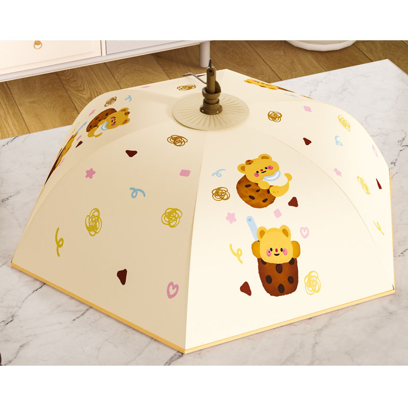 Màng che thực phẩm tự bung dạng lưới gấp gọn chống côn trùng, bụi bẩn size 80cm