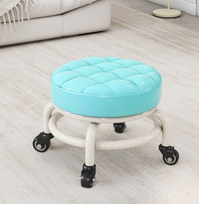 Ghế Tròn Xoay Bệt Có Bánh Xe Di Chuyển Siêu Xinh Siêu Êm