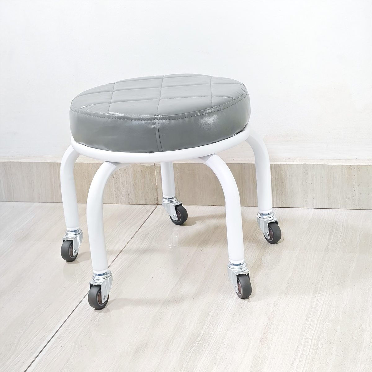 GHẾ BỆT TRÒN XOAY 360 ĐÓNG HÀNG, LÀM NAIL