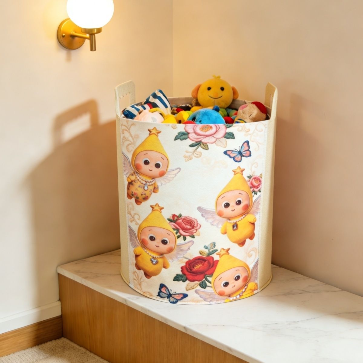 Giỏ Vải Đựng Đồ Giặt , Quần Áo Bẩn size 40x50