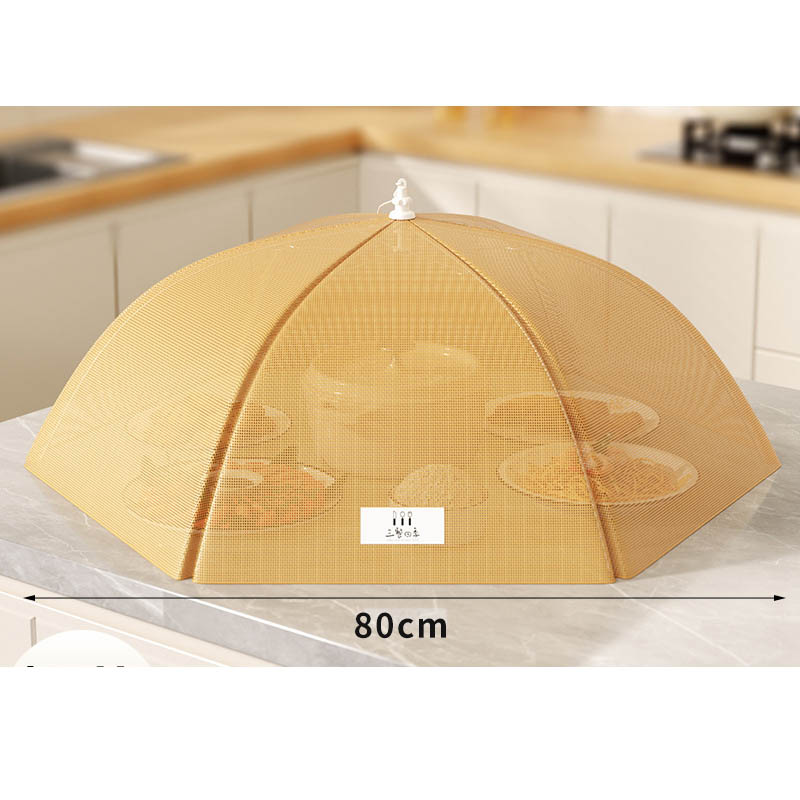 Màng che thực phẩm tự bung dạng lưới gấp gọn chống côn trùng, bụi bẩn size 80cm