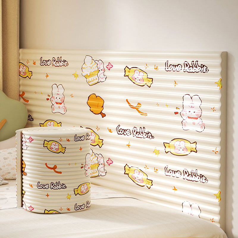 Cuộn Xốp Dán Tường Chống Va Đập Cho Bé Hình Hoạt Dễ Thương size 20x200 cm