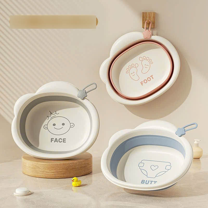 Chậu Gấp Gọn Hình Đám Mây Tiện Lợi Có Móc Treo