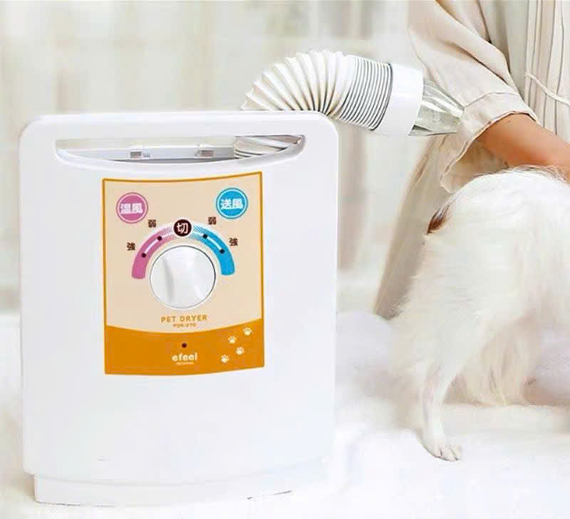 Máy Sấy Thú Cưng Efeel Iris Ohyama PDR-270 - Máy Sấy Lông Chó Mèo Chuyên Dụng Tự Động, Tiếng Ồn Thấp, Có Vòi Hút Tiện Lợi
