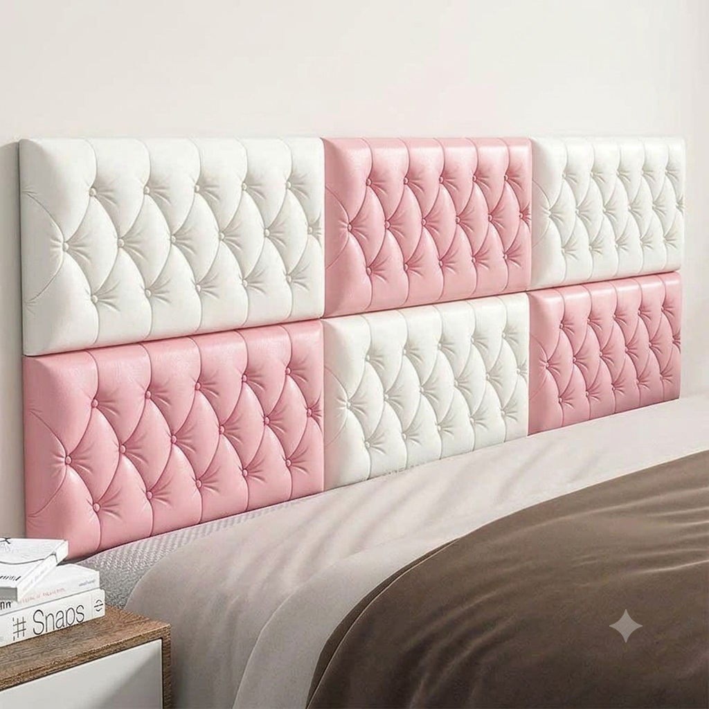 Miếng Xốp Dán Tường Chống Va Đập Cho Bé (Set 6 Tấm)
