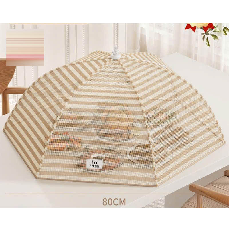 Màng che thực phẩm tự bung dạng lưới gấp gọn chống côn trùng, bụi bẩn size 80cm