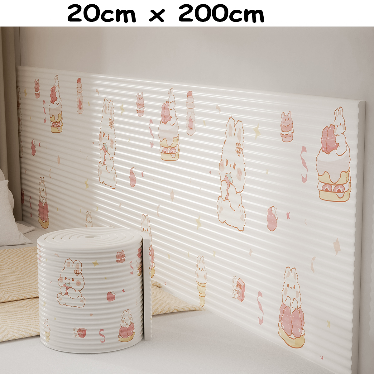 Cuộn Xốp Dán Tường Chống Va Đập Cho Bé Hình Hoạt Dễ Thương